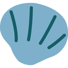 seashell element illustration