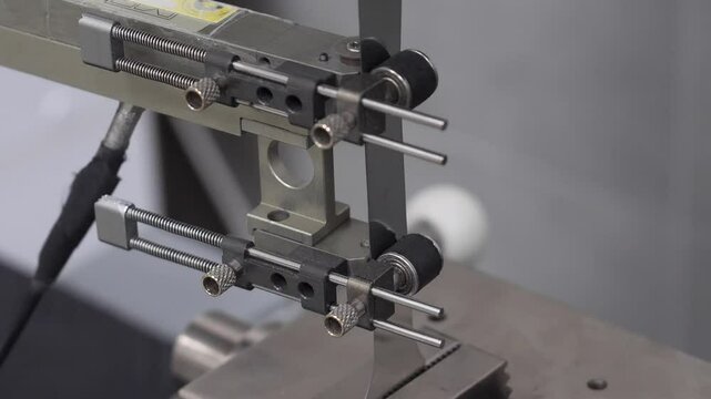 tensile test of a specimen
