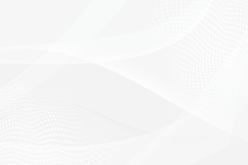 Gray and white colour background with Abstract halftone. abstract art vector