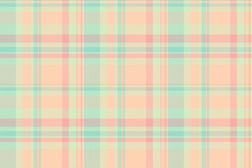 Cozy vector texture tartan, halloween background pattern textile. Factory fabric check plaid seamless in light and teal colors.