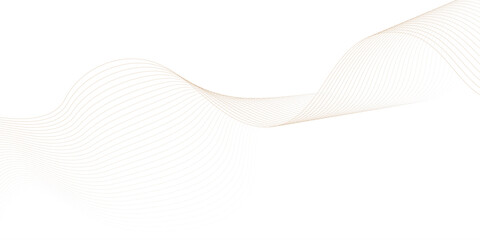 Modern abstract glowing wave background. Dynamic flowing wave lines design element. Futuristic technology and sound wave pattern. PNG file.