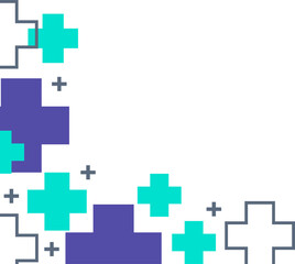 Health Symbol Corner Decoration