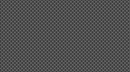 Abstract seamless pattern. Elegant grayscale fish scale texture.  Ideal for website backgrounds, textile design, or modern branding.  Subtle yet striking, this image evokes sophistication and order. © Olena