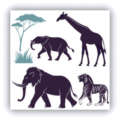 Banner with paper cut rabbit ears, eggs and spring grass, blue sky background, papercut craft art. Place for text. Happy Easter day sale concept, bunny field, flower camomile. Cartoon cute poster