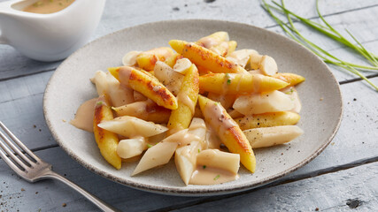 Schupfnudeln mit Spargel