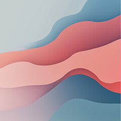 Fototapeta premium Stylized background in pale pastel tones representing a peaceful and creative year