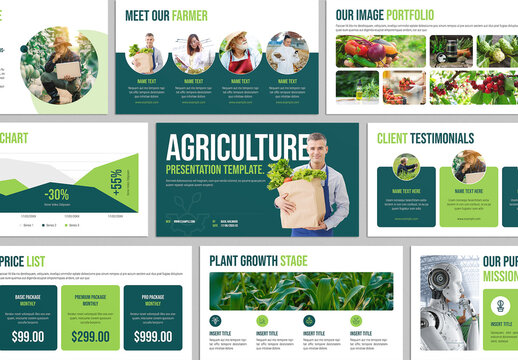 Agricultural Presentation Template
