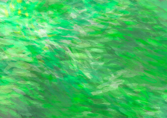 草原の草が風に靡く風景