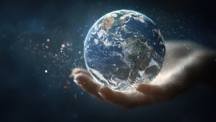 Earth in Hands: Protecting Our Planet