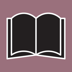 Open Book icon design