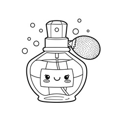 Elegant Perfume Bottle with Bow