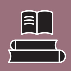 Bibliography icon design