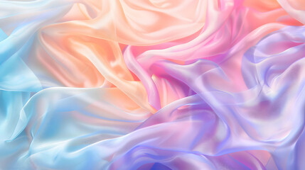 Obraz premium pastel blue gradient background soft rainbow