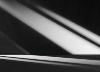 Grey wall shadow background kitchen floor white abstract studio concrete table white texture light...