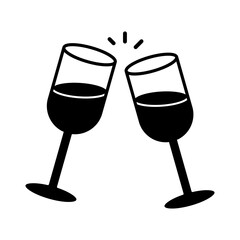 Celebration Icon Glyph