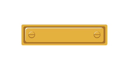 Shiny Gold Bar with Reflective Surface