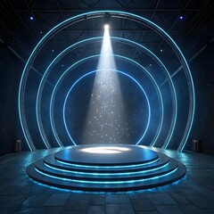 abstract blue background