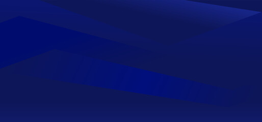 Fototapeta premium Dark Blue Modern Abstract Background, Sleek vector abstract background in deep blue tones with layered geometric shapes.