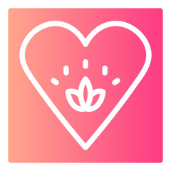 love gradient icon