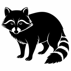 black cat vector illustration