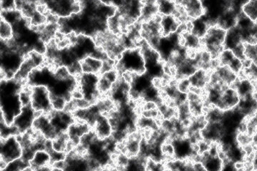 Abstract black and white lightning crackle texture
