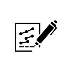 Pen Drawing Roadmap for Planning Phase and Business Strategy
