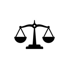 Scale Balancing Decisions Tradeoff Icon for Business Leadership