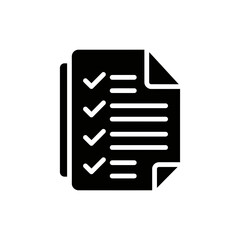 Stack of Papers with Checkmarks Representing Plan Completion