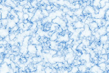 Blue abstract winter background with icy texture and frosted crystal patterns