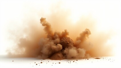 sunset in the desert