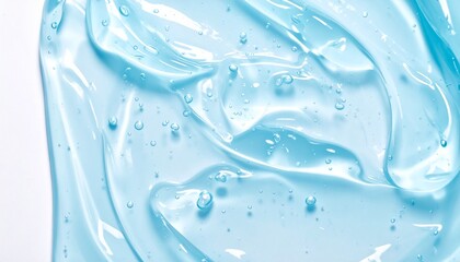涼し気なジェル、爽やかでフレッシュなイメージの背景素材