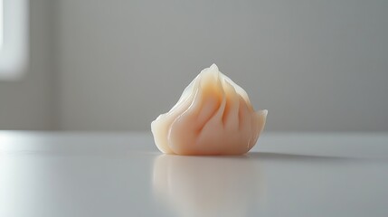 Adorable Mini Peach Figurine: Cute Peach Decor, Miniature Fruit Charm