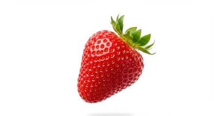 Fresh, vibrant strawberry