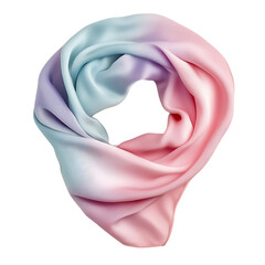 Elegant Cooling Wrap with a Smooth Luxurious Fabric Isolated on Transparent Background