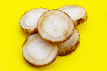 Fresh burdock roots or gobo roots