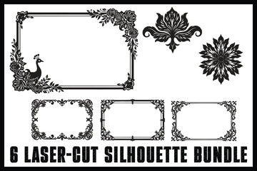 Elegant Laser-Cut Frame Bundle