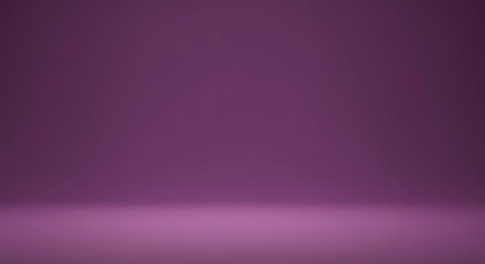 Obraz premium A subtly shaded, deep purple backdrop, ideal for showcasing products or designs. Its smooth gradient creates a clean, elegant aesthetic