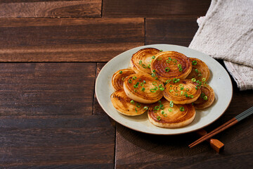 新玉ねぎの輪切り和風ソテー