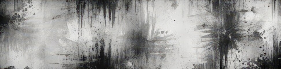 Obraz premium Black & white grunge texture; abstract distressed background, grainy, background