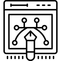 Browser Icon Vector Element