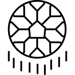 Obraz premium Soccer Ball Icon Vector Element