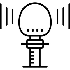 Ping Pong Icon Vector Element