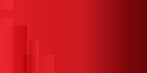 Red abstract background. Dynamic shapes composition