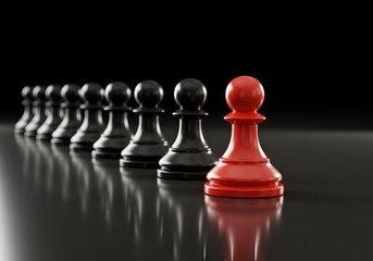 Leadership, Strategy, and Standing Out A Visual Metaphor of Business Success