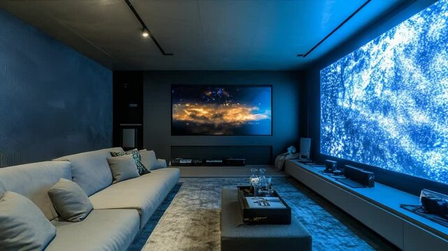 Luxury Home Theater Design: Immersive Entertainment Space