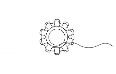 Winning badge in one continuous line drawing. Symbol of a winner. Award winning ribbon in simple linear style, Education Business Continuous Line Editable Stroke Icon.