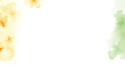 Tricolour orange and green indian watercolour abstract background 15 august independence day 26 january republic day center blank empty space 