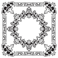 Artistic Ornamental Frames Outlines with Premium Finish