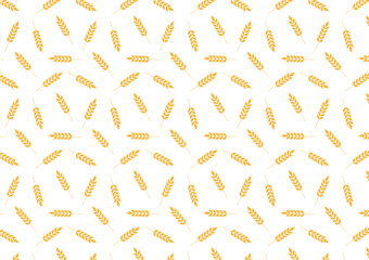 Wheat pattern wallpaper. oat symbol. free space for text. rice sign. Rice pattern wallpaper.