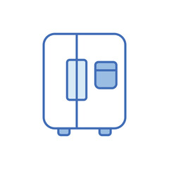 Home Fridge Vector icon